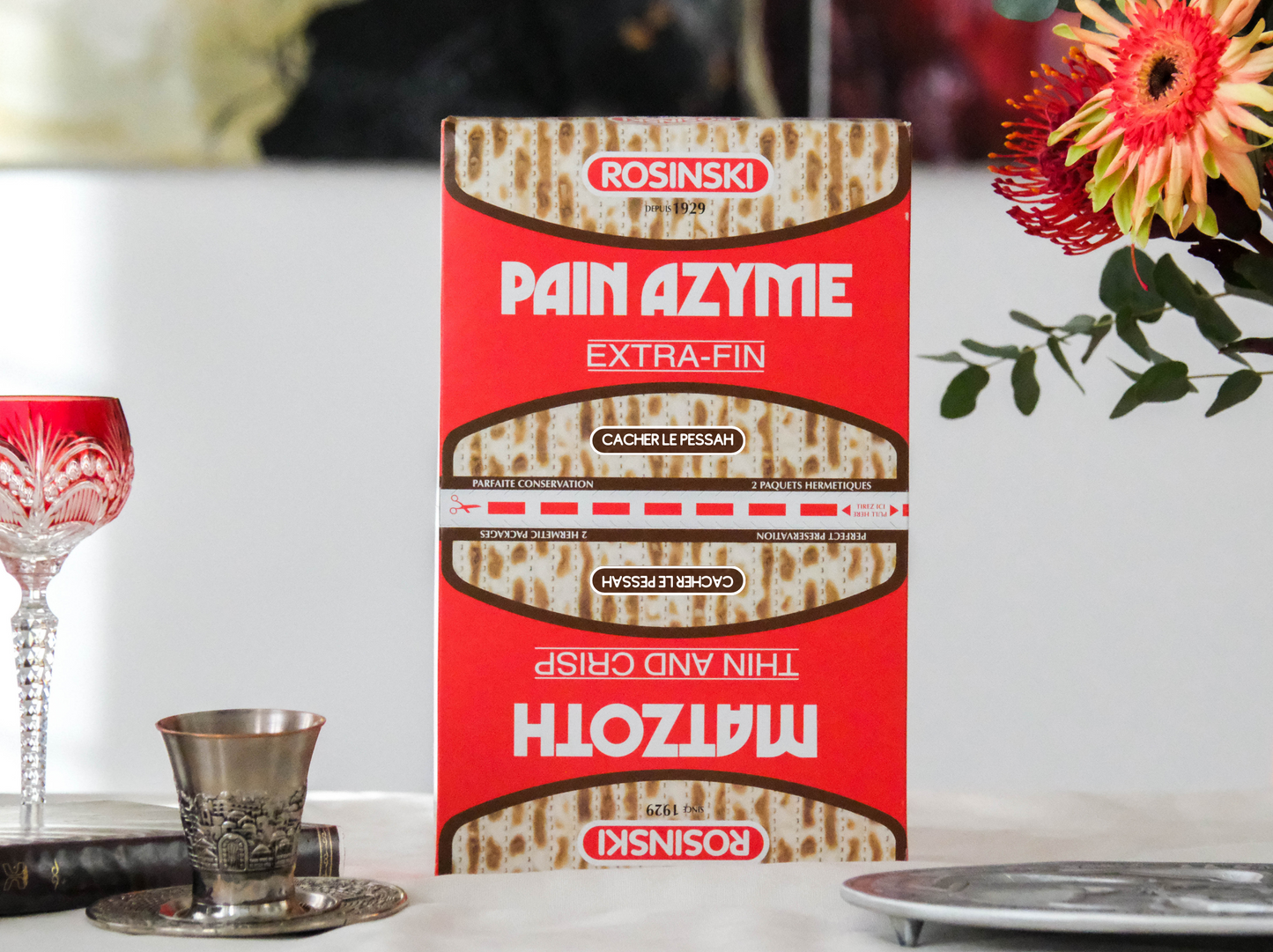 Pain Azyme Cacher le Pessah (900g)