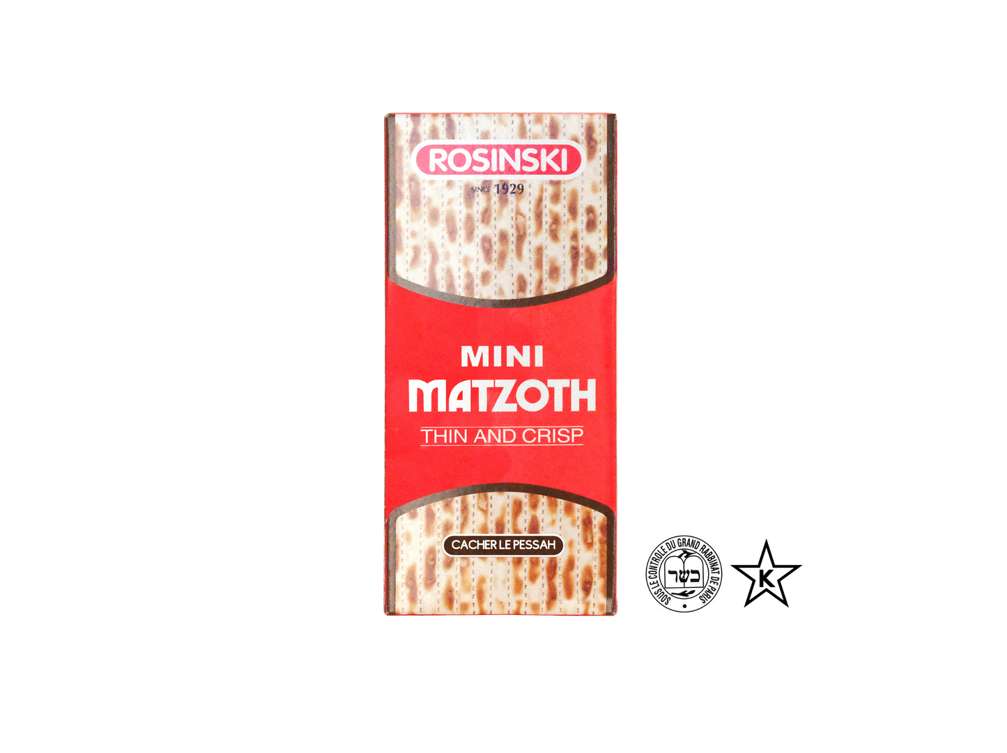 Mini Pain Azyme Cacher le Pessah (200g)