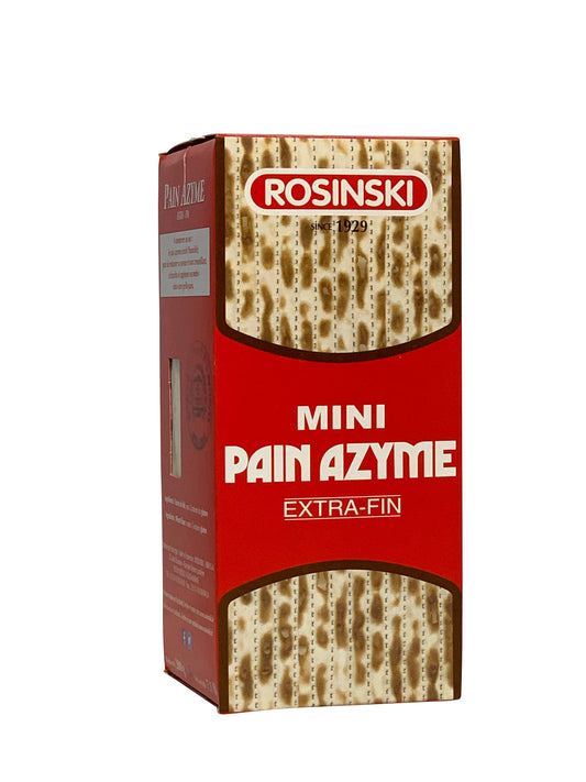 Mini Pain Azyme ROSINSKI 200g "Cacher Le Pessah" (à l'unité)